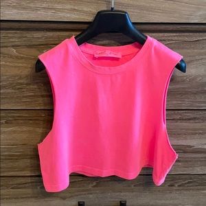 LF Emma & Sam crop top muscle tank